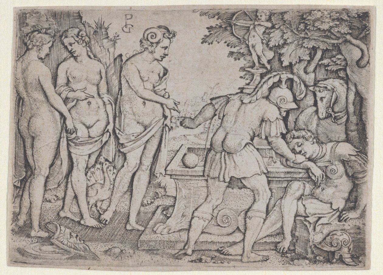 De droom van Parijs door Georg Pencz