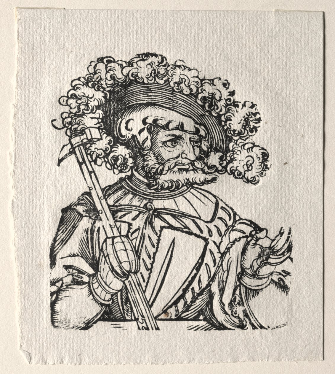 Tirannen van het Oude Testament: Holofernes door Georg Pencz