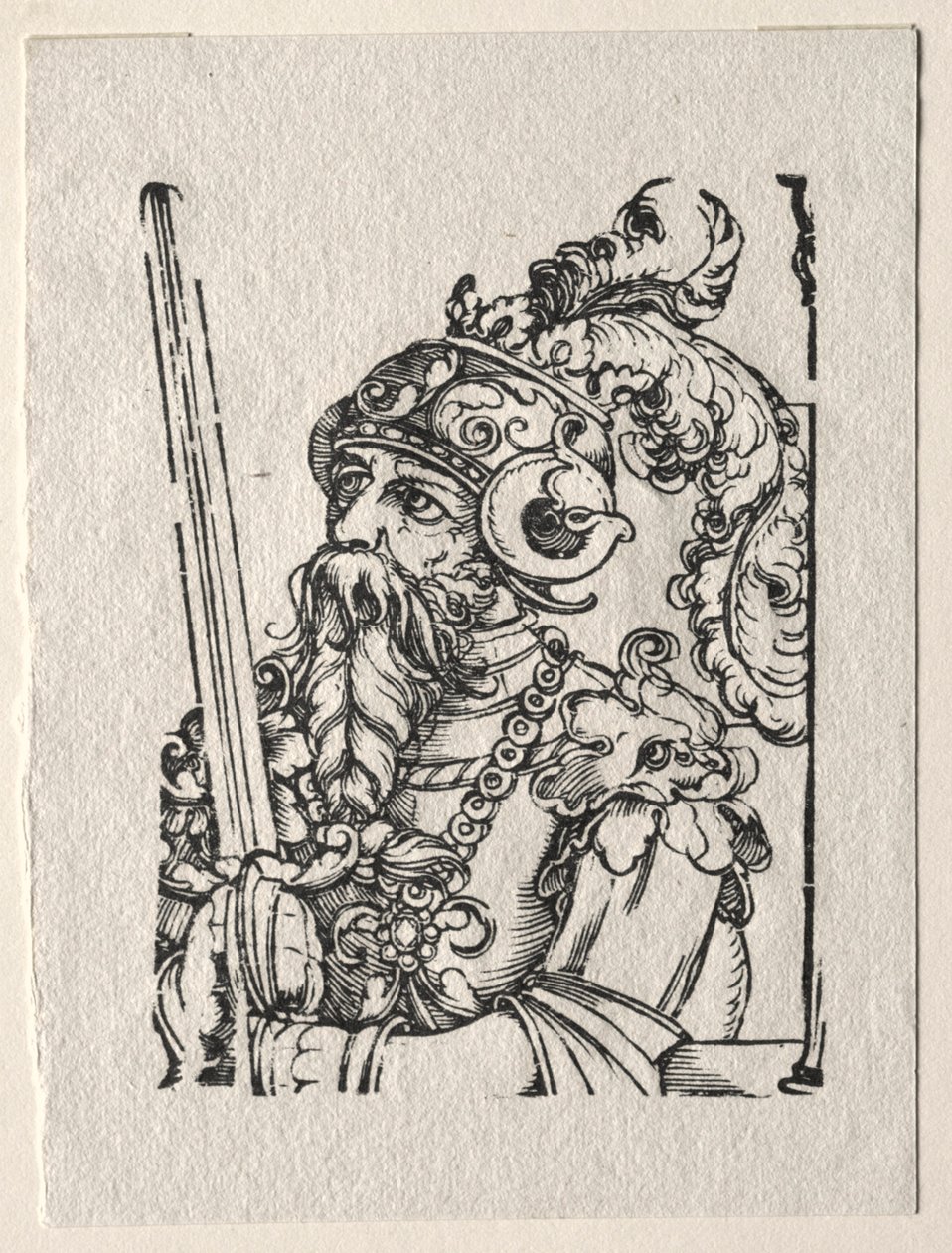 Tirannen van het Oude Testament: Sennacherib door Georg Pencz