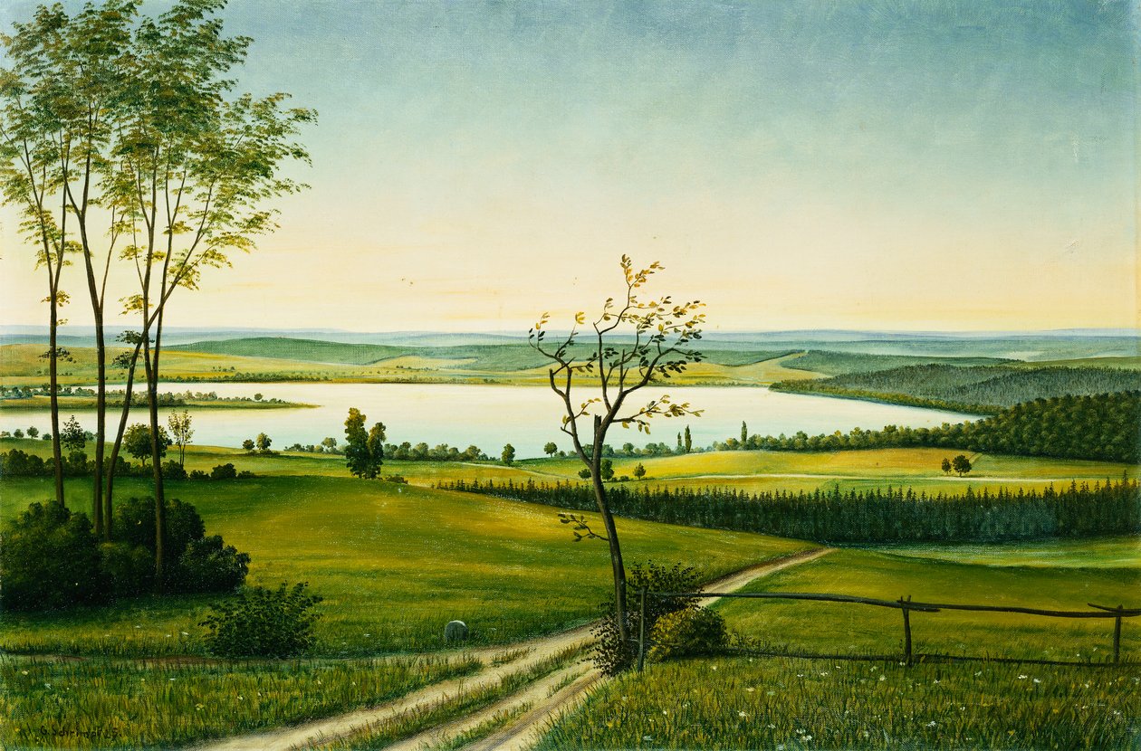 Osterseen, 1925 door Georg Schrimpf