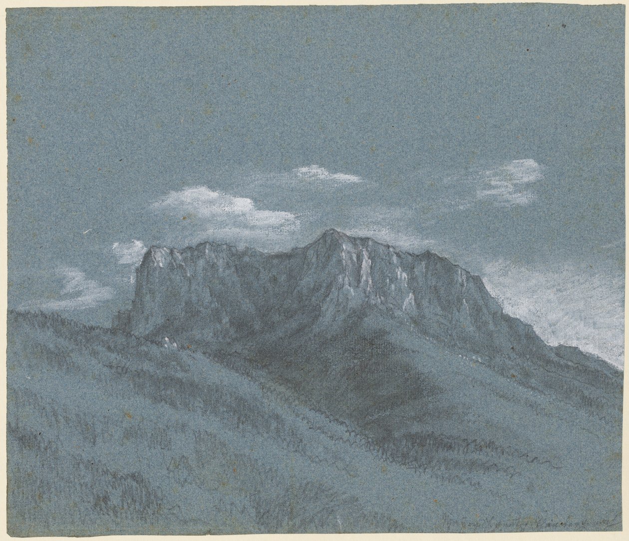 De Rauschberg door Georg von Dillis