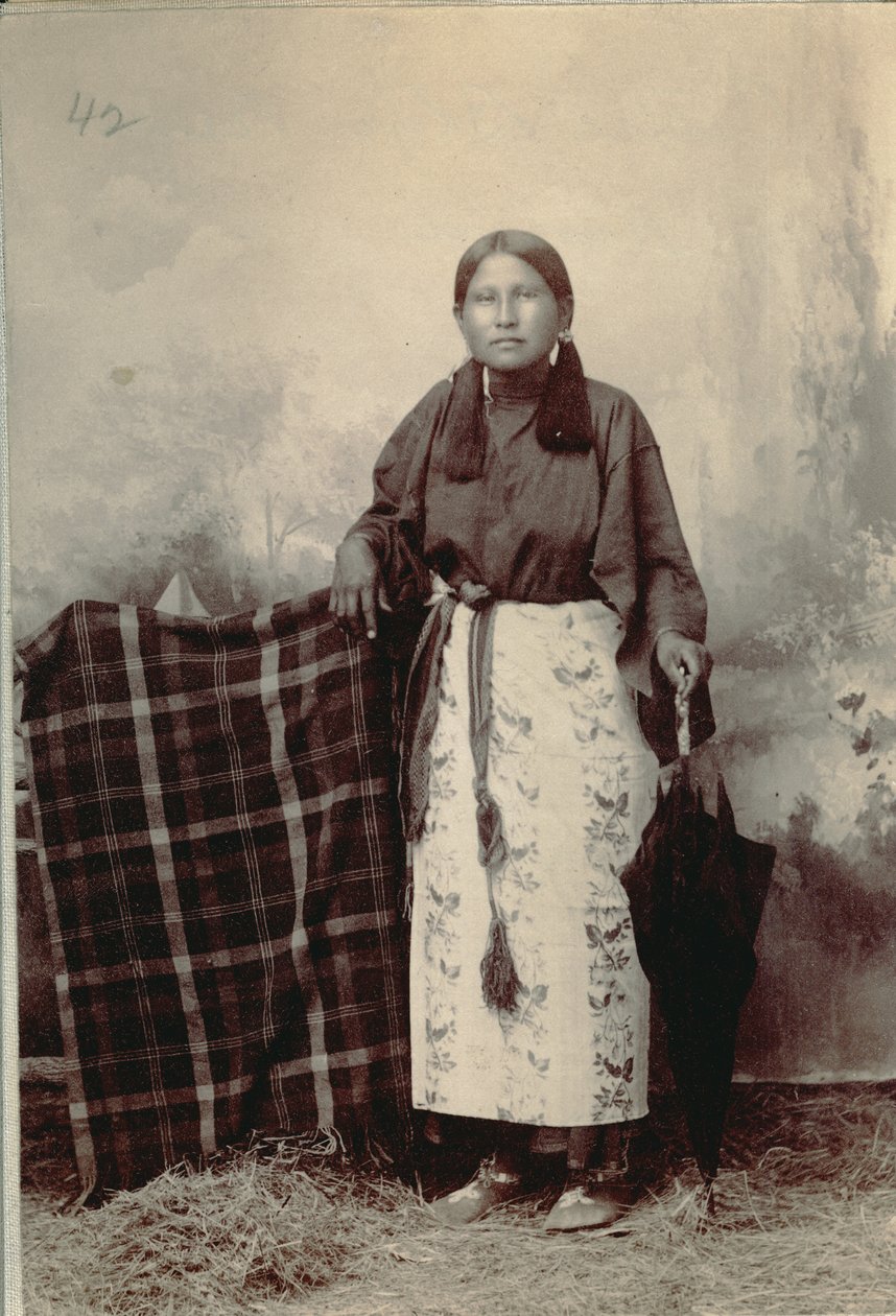Bettie Black Bear, Kiowa door George A. Addison
