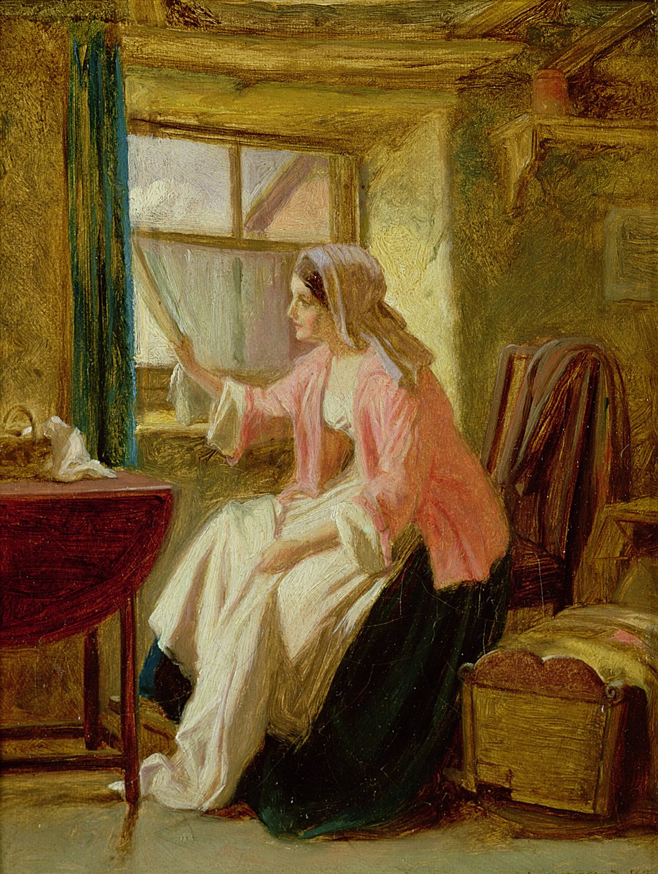 Verwachting, 1872 door George Augustus Freezor