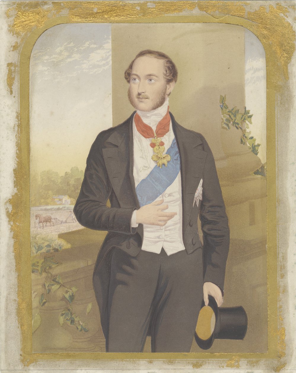 Prins Albert, na 1855 door George Baxter