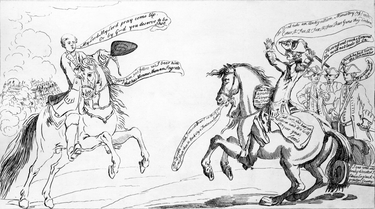 De Pompadour Generaal, c.1759 door George Bickham