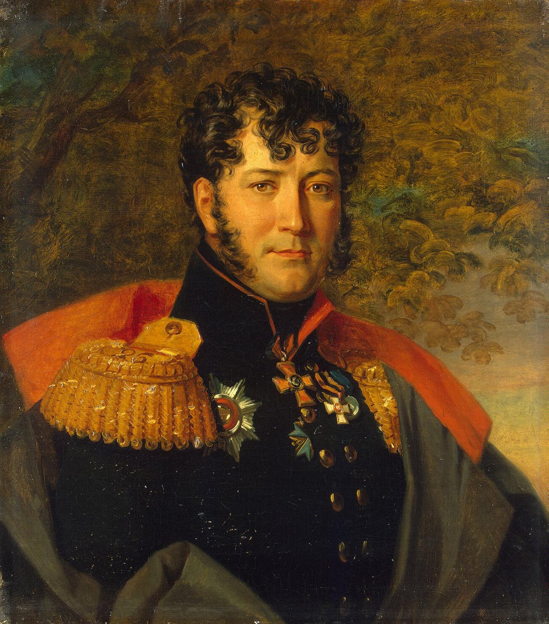 Fyodor Grigoryevich Gogel Russische generaal door George Dawe