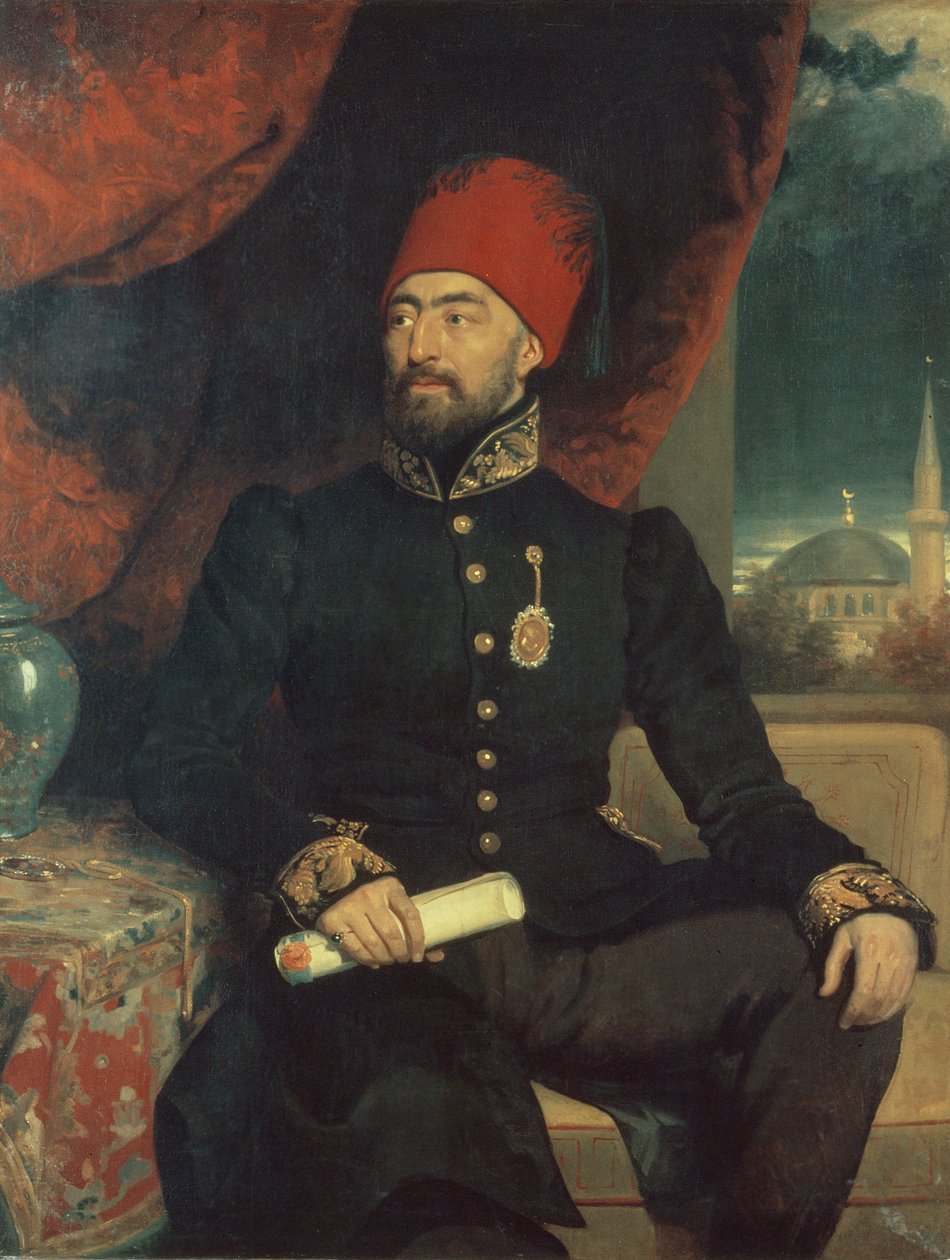 Portret van een dignitaris, ca. 1825 door George Dawe