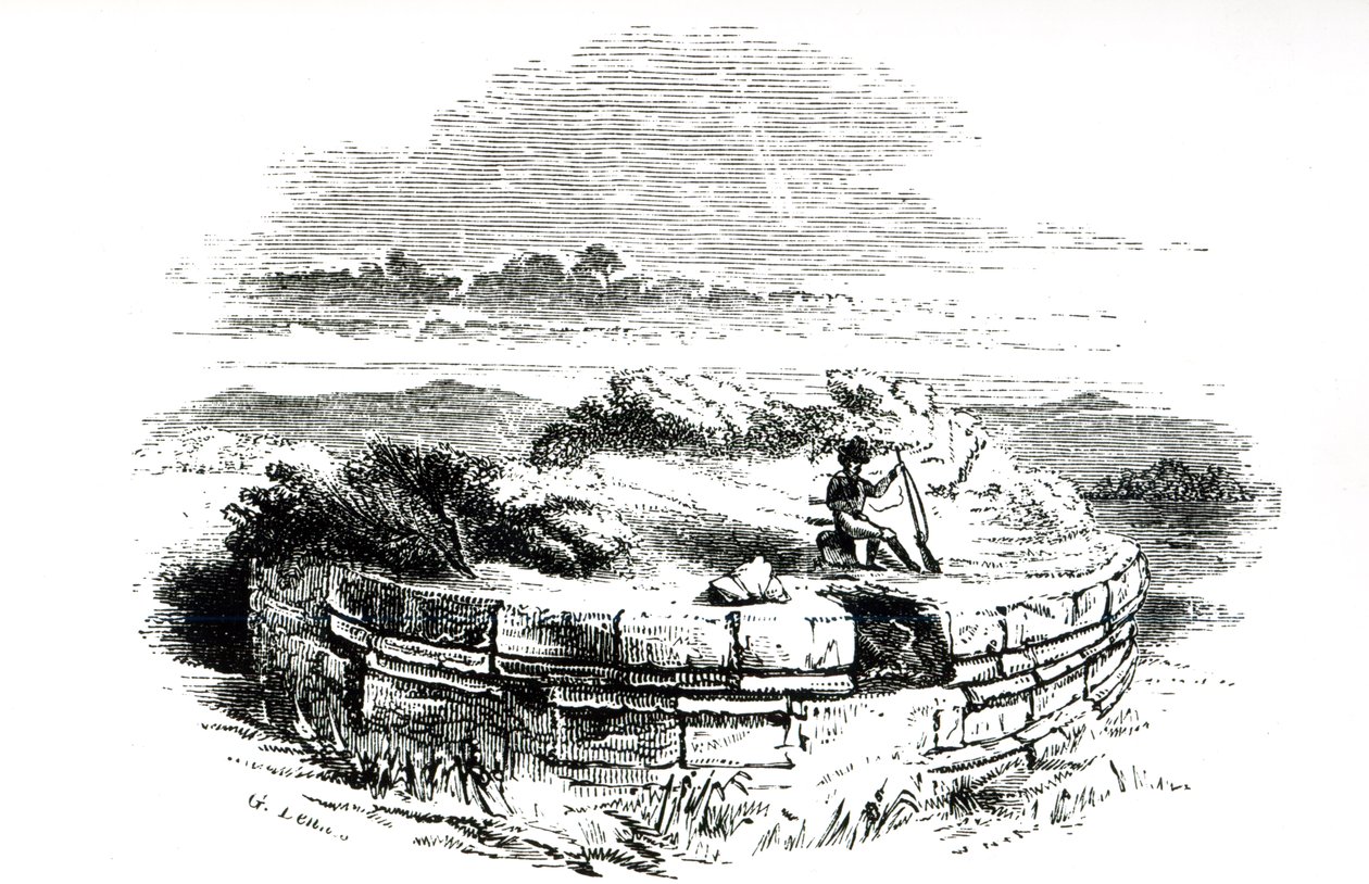 Mausoleo op de Montarozzi door George Dennis