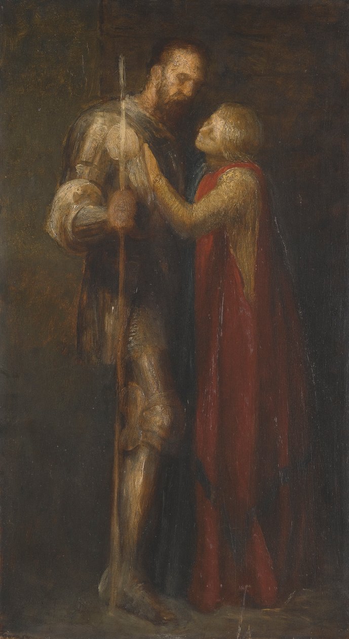 Ridder en Jonkvrouw door George Frederick Watts
