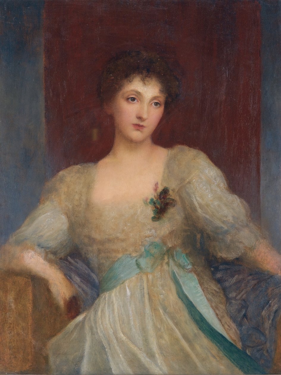 Portret van Norah Bourke door George Frederick Watts
