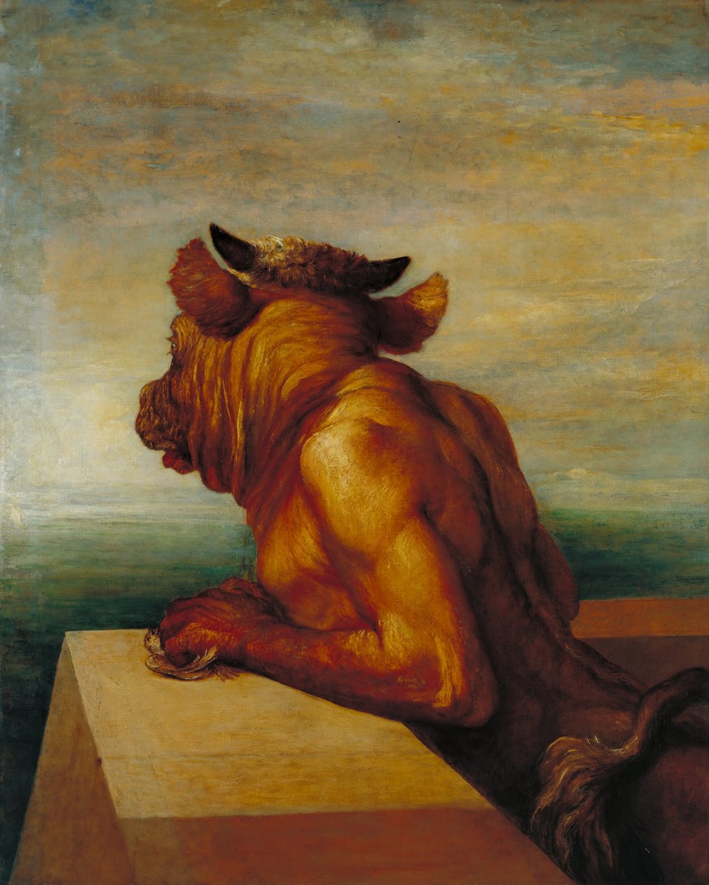 De Minotaurus door George Frederick Watts