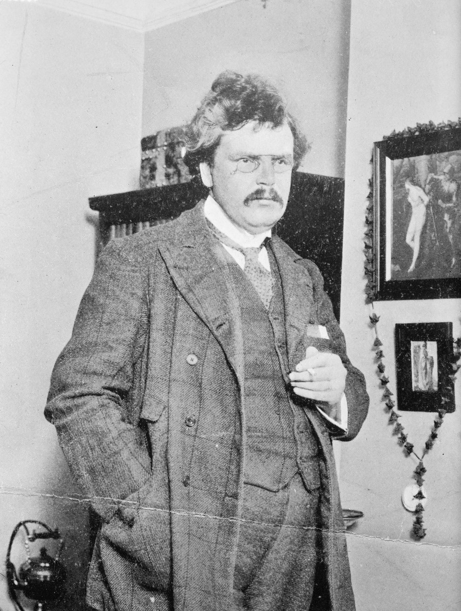 G.K. Chesterton, 1915 door George Grantham Bain