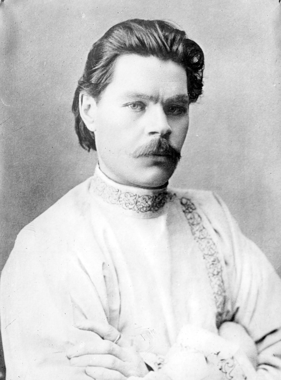 Maxim Gorki, 1910 door George Grantham Bain