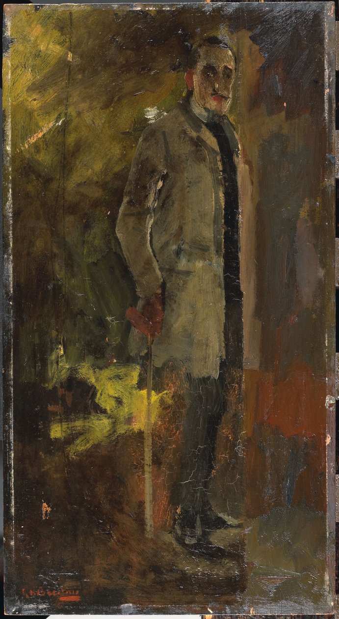 Onbekend schilderij door George Hendrik Breitner