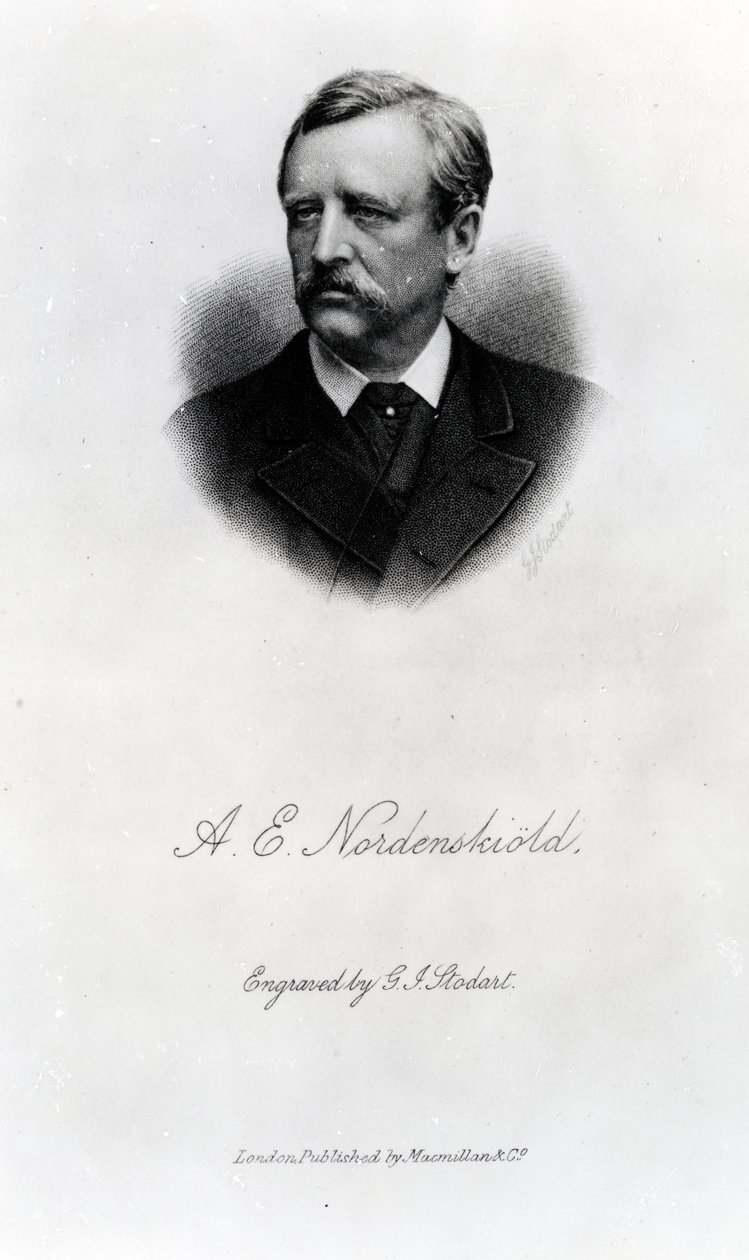 Adolf Erik Nordenskiold door George J. Stodart
