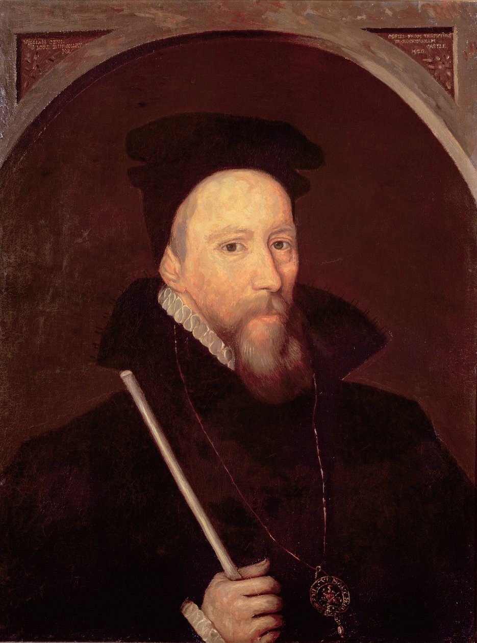 William Cecil, Lord Burghley door George Jackson