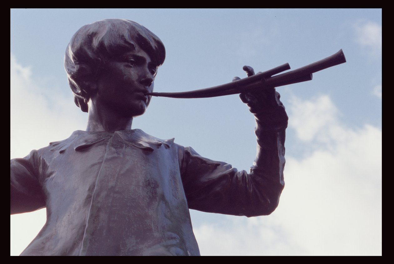 Peter Pan standbeeld (detail) door George James Frampton