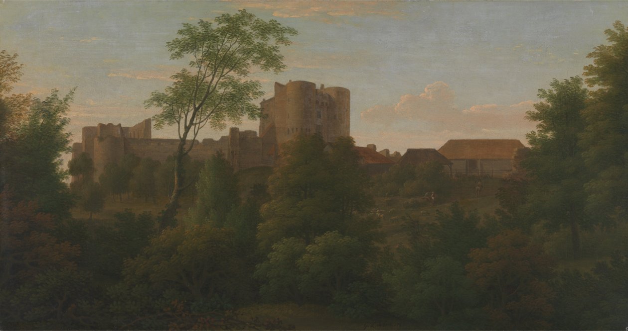 Kasteel Saltwood door George Lambert