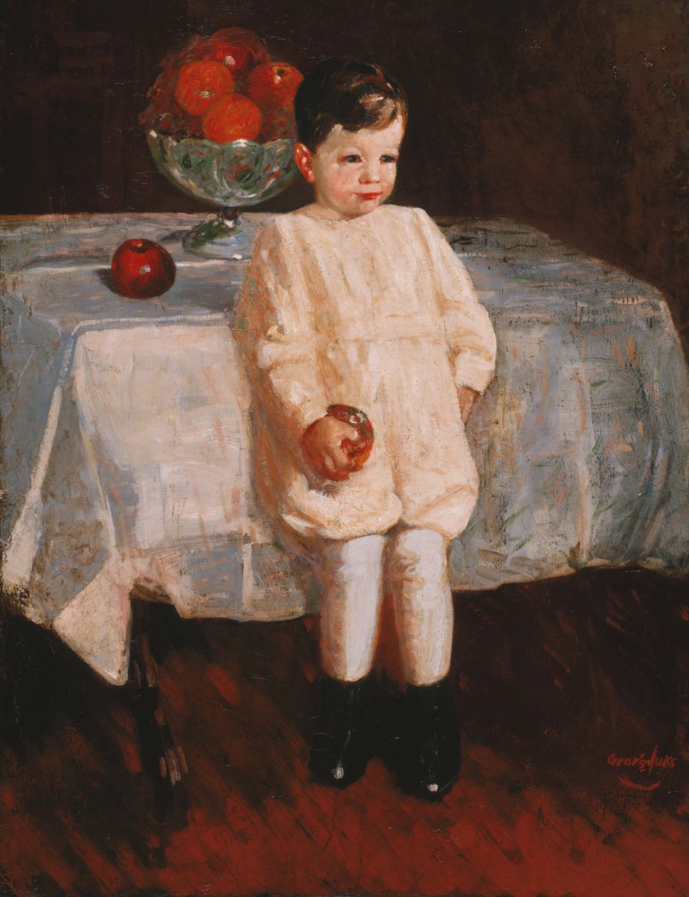 Chagrijnige Jongen door George Luks
