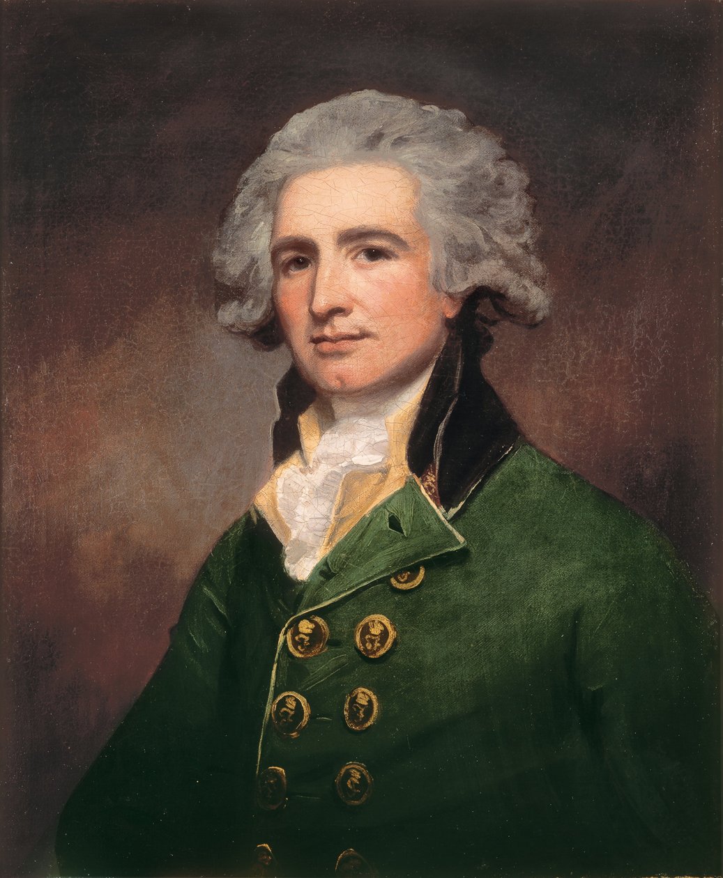 Kolonel Robert Abercrombie door George Romney