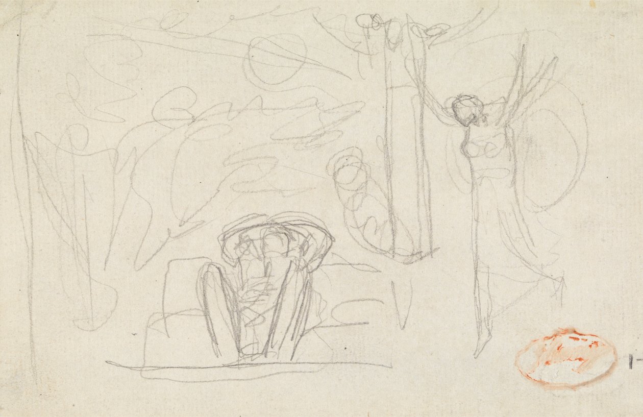 Figurencompositie Studie 38 door George Romney