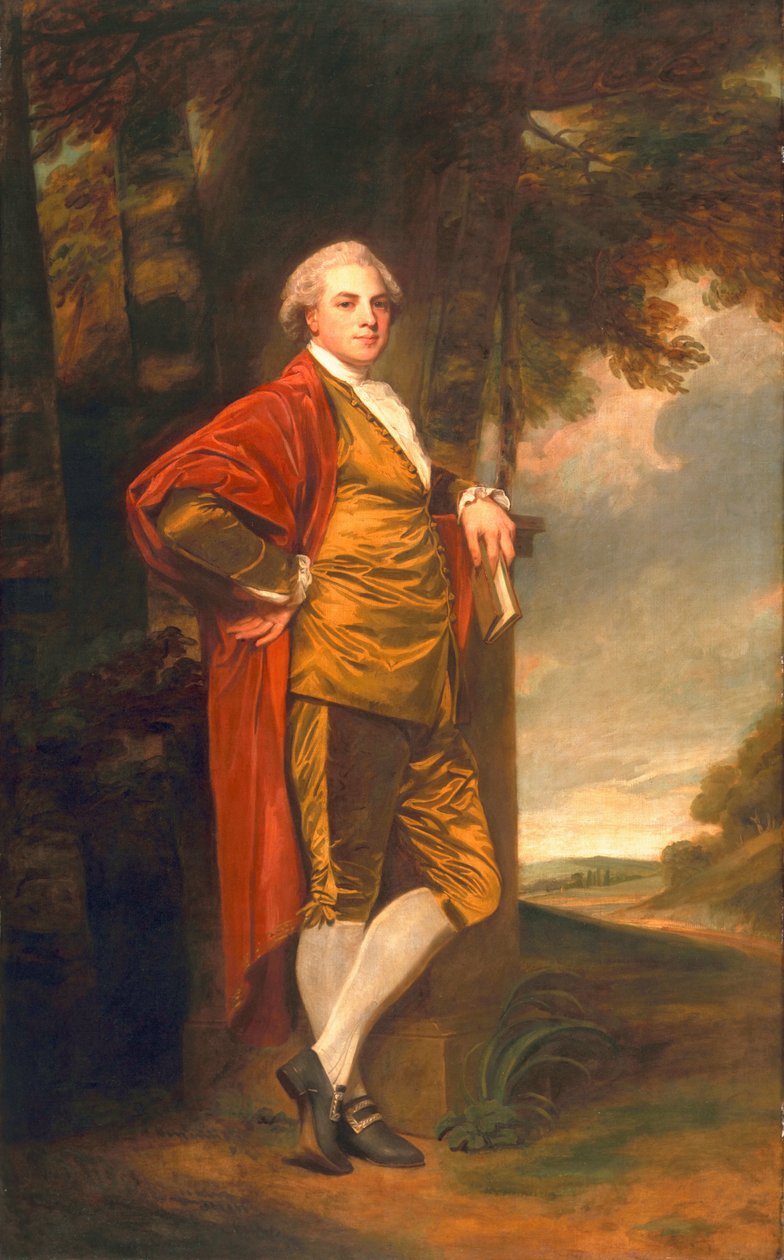 Jeremiah Milles, 1780-83 door George Romney