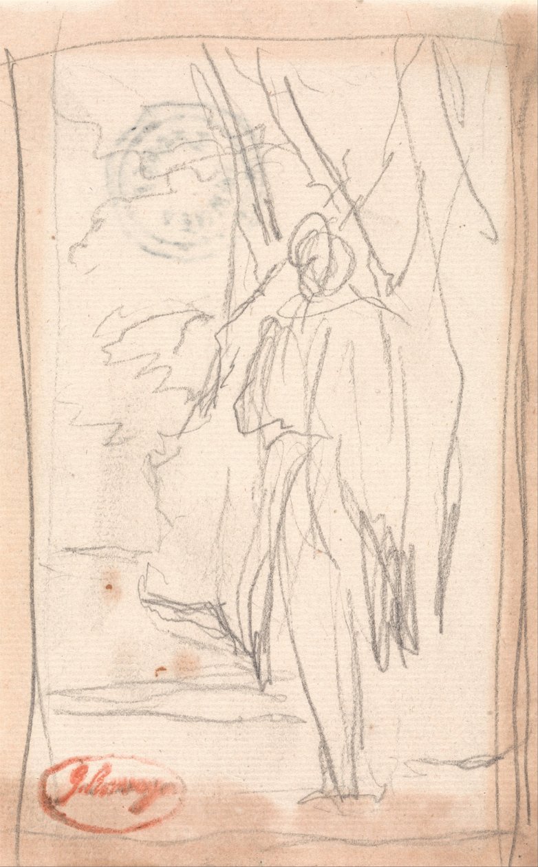 Staand Figuur door George Romney