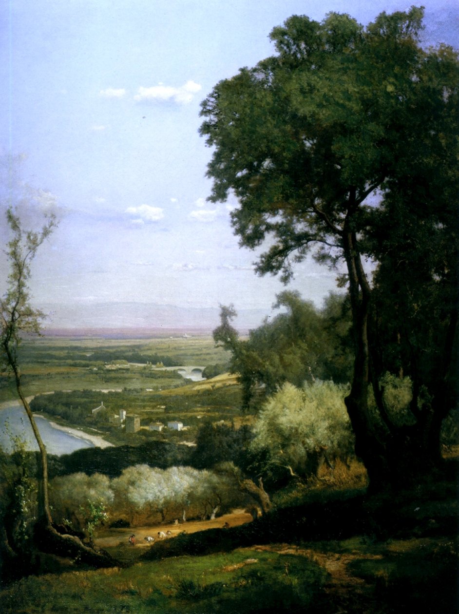 Bij Perugia, Italië, 1872 door George Inness