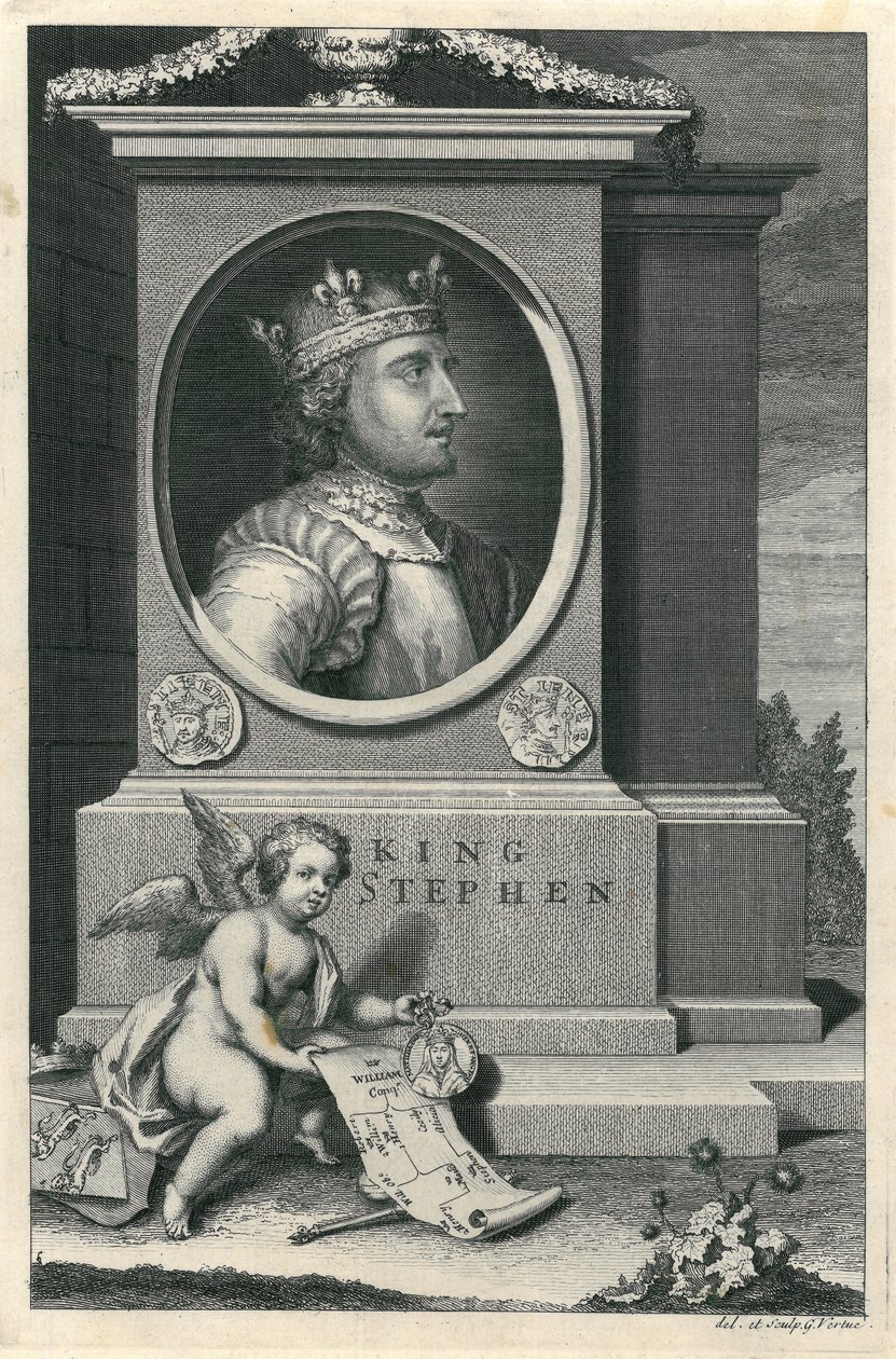 Koning Stefanus door George Vertue