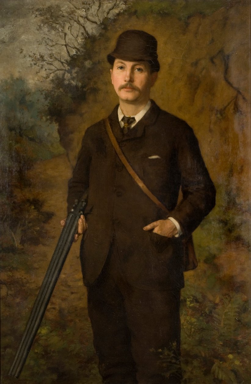 Portret van John Rowell, 1884 door George W. Baldry