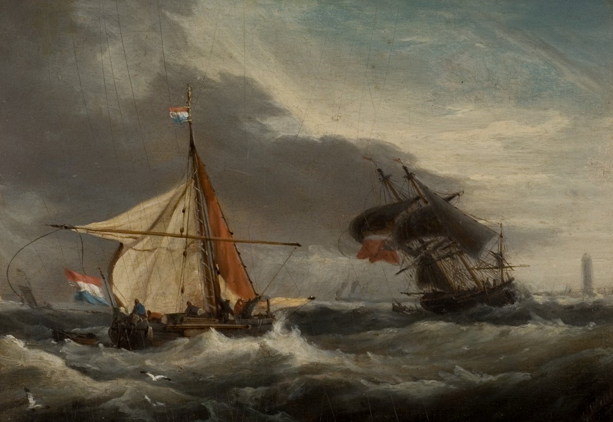 Boten, Monding van de Tyne door George Webster