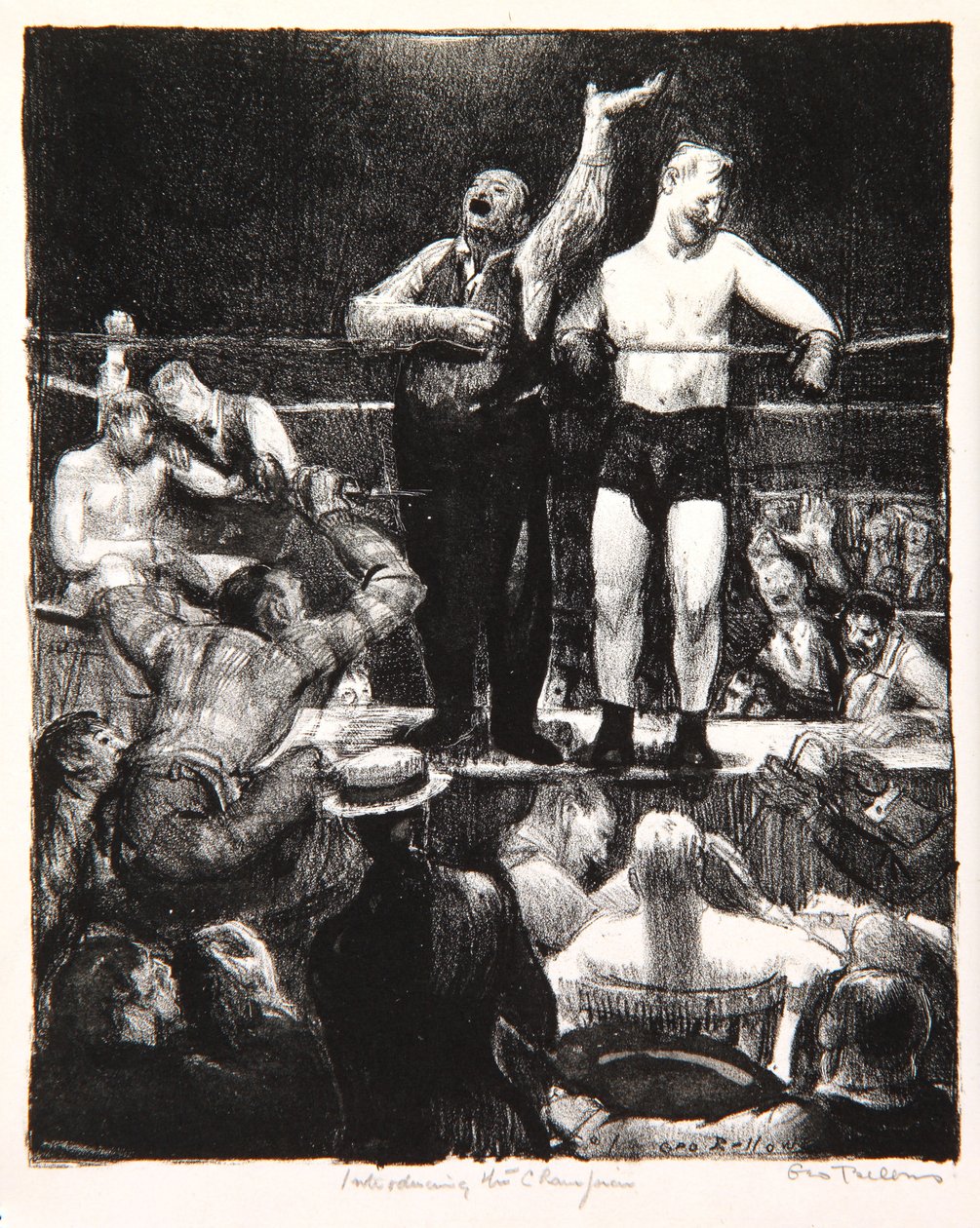 Introducties, 1921 door George Wesley Bellows