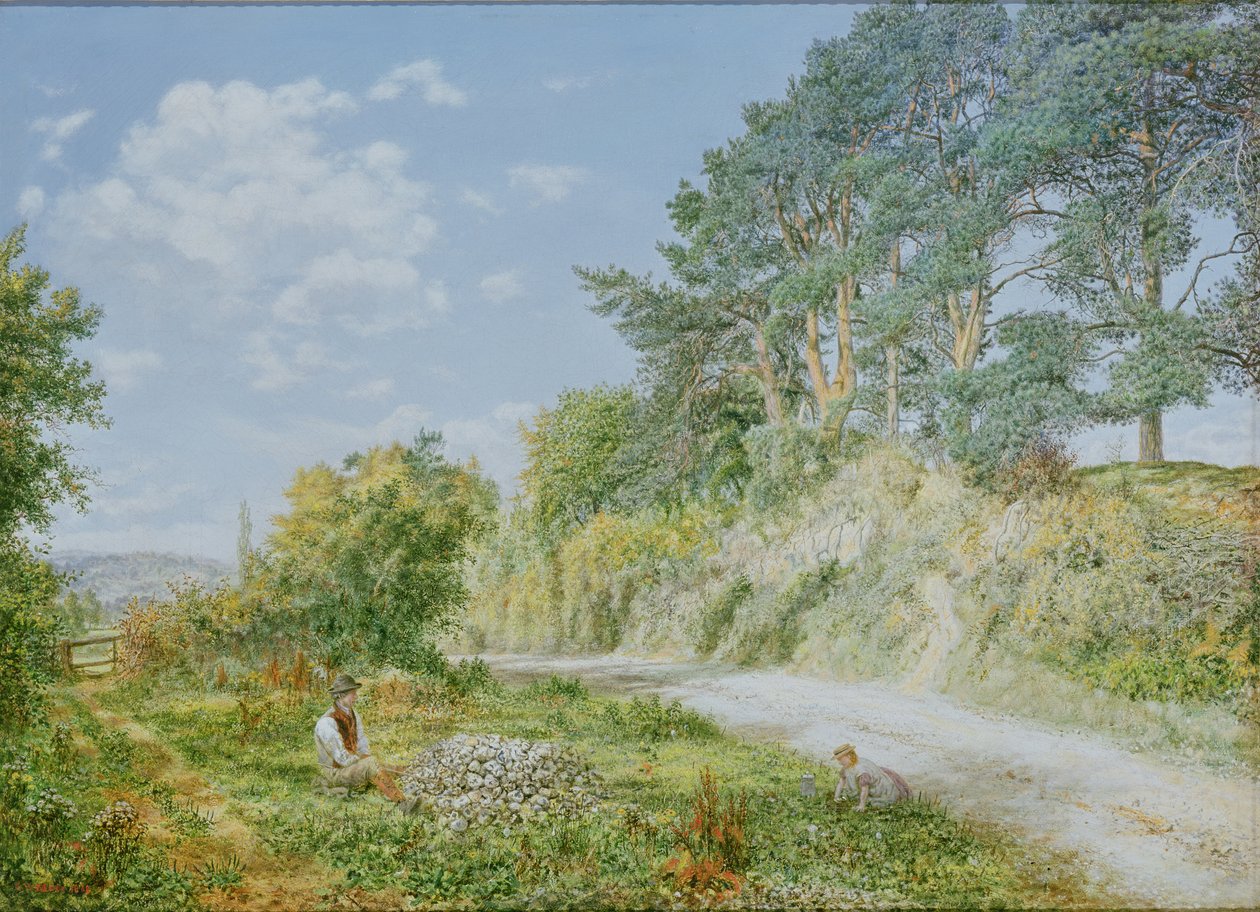 De steenbreker, 1868 door George William Mote