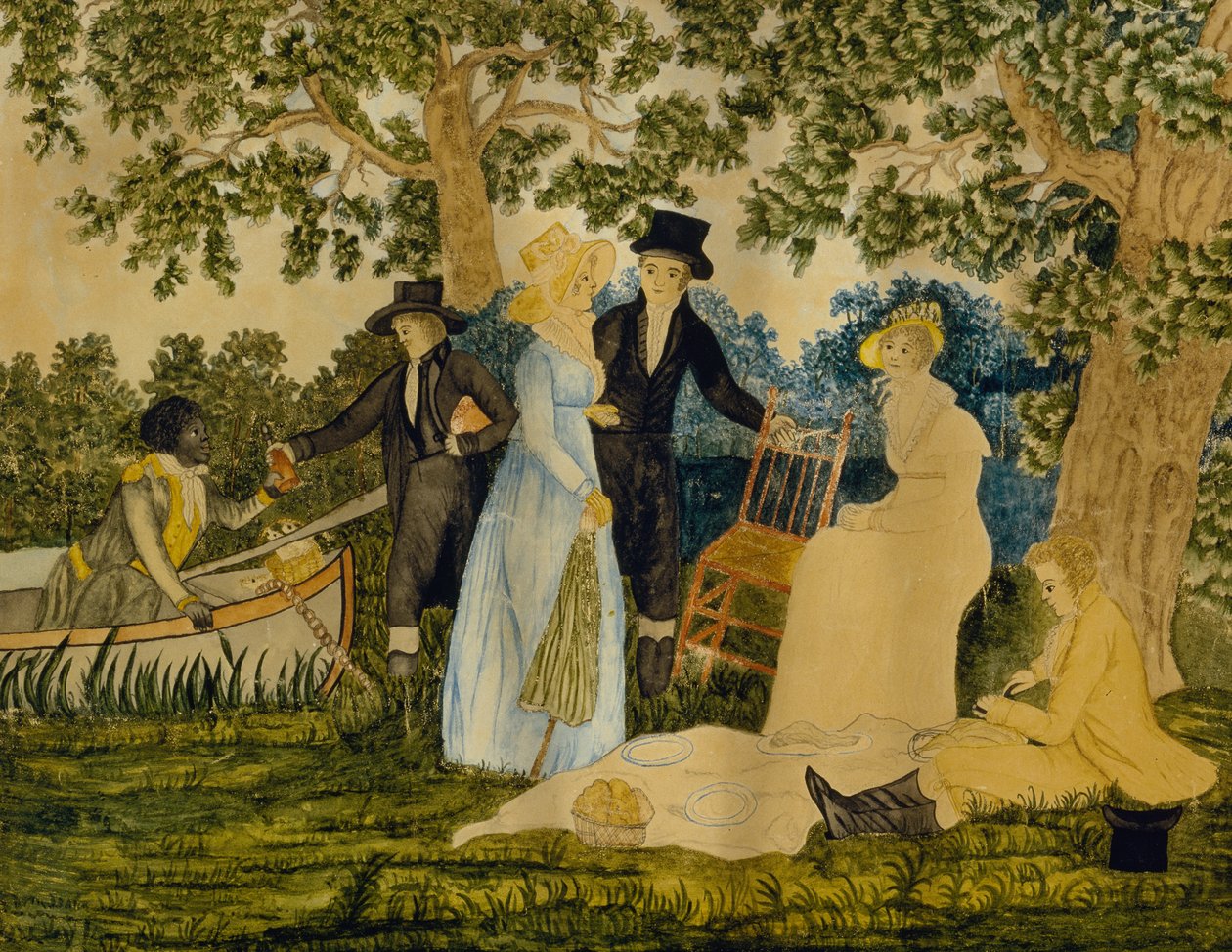 Vispartij, ca. 1815 door George after Morland