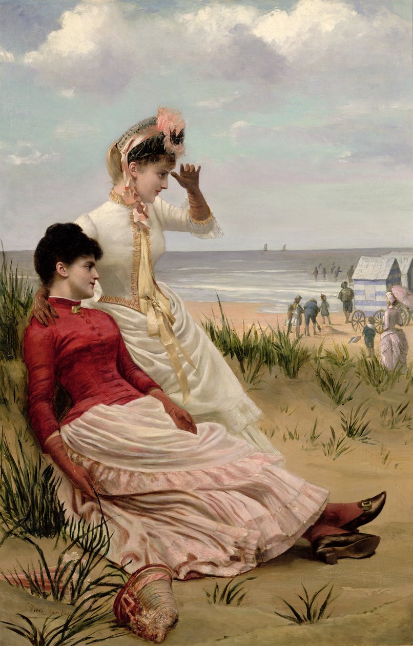 Op het Strand door George van den Bos