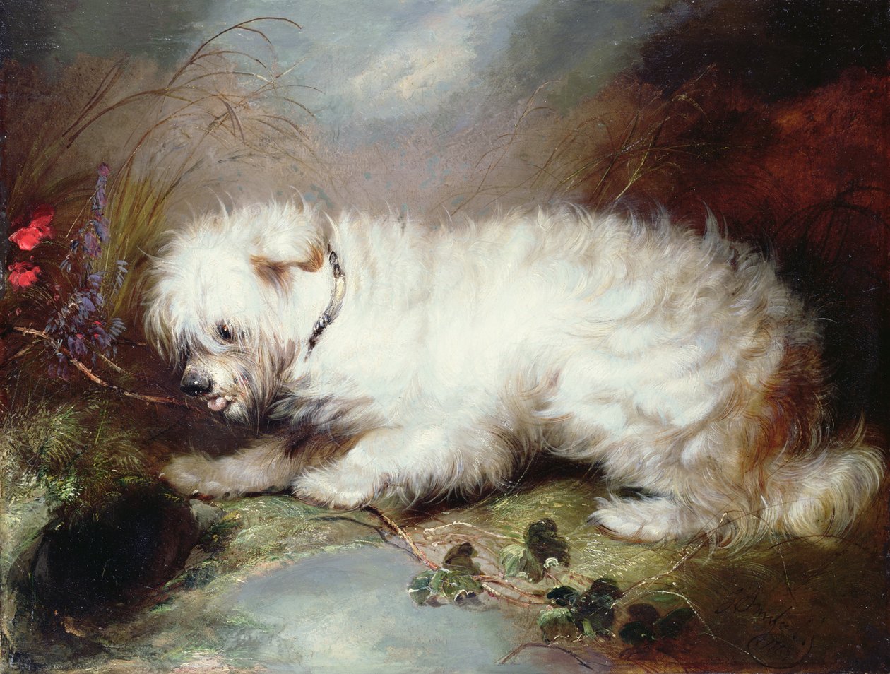 Op de Uitkijk, 1867 door George Armfield