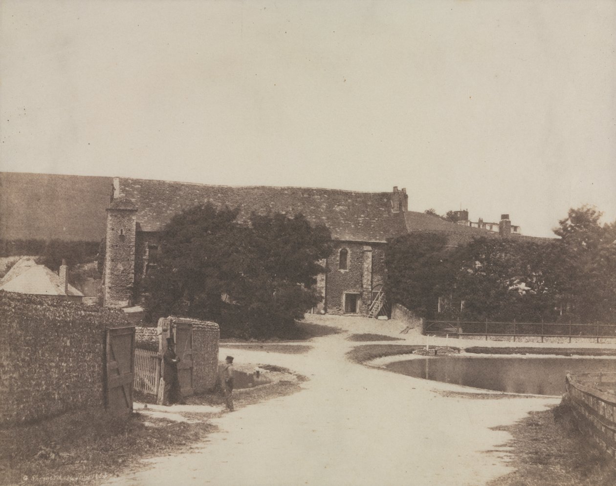 Een Priory, Lyminge door George B. Shepherd