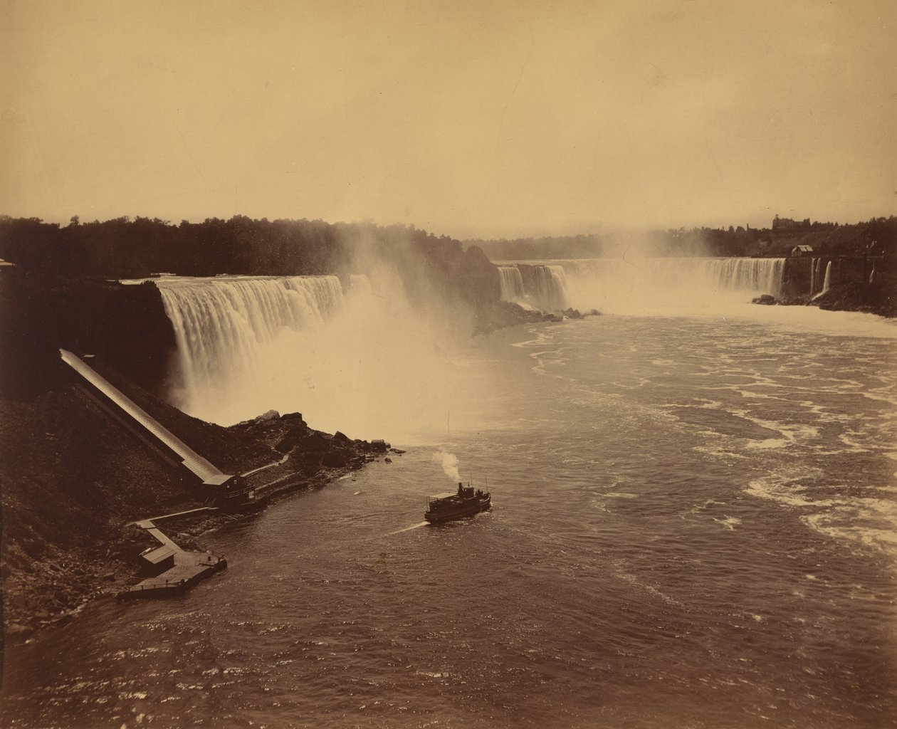 Niagara Watervallen door George Barker
