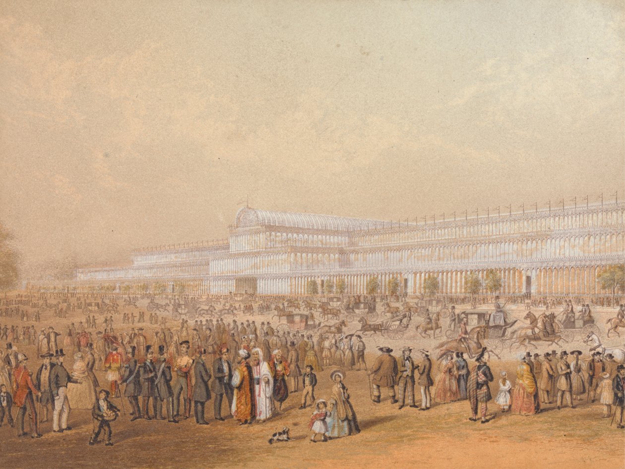 Crystal Palace, Hyde Park door George Baxter