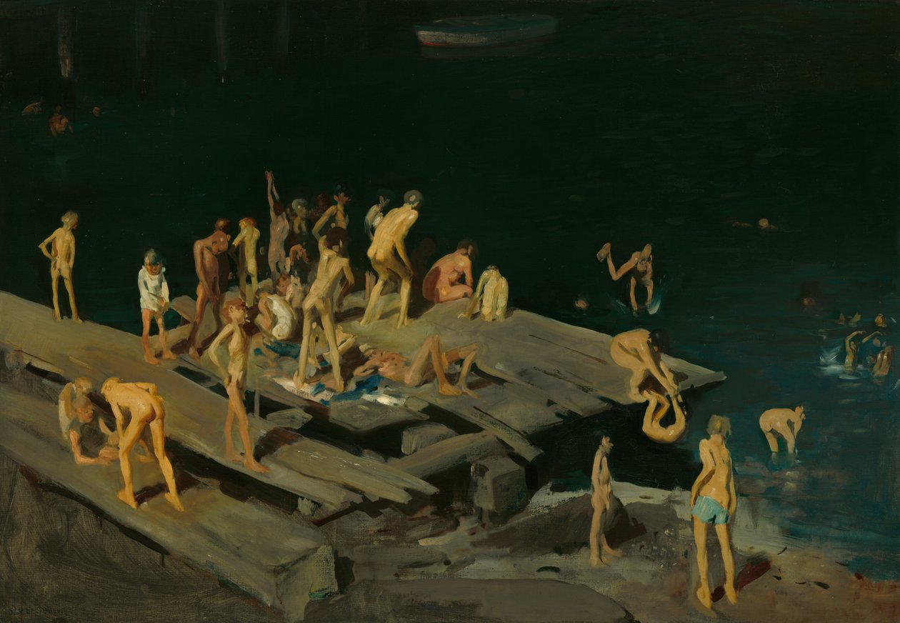 Tweeënveertig kinderen door George Bellows