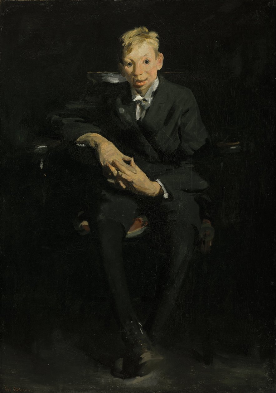 Frankie, de orgeljongen door George Bellows