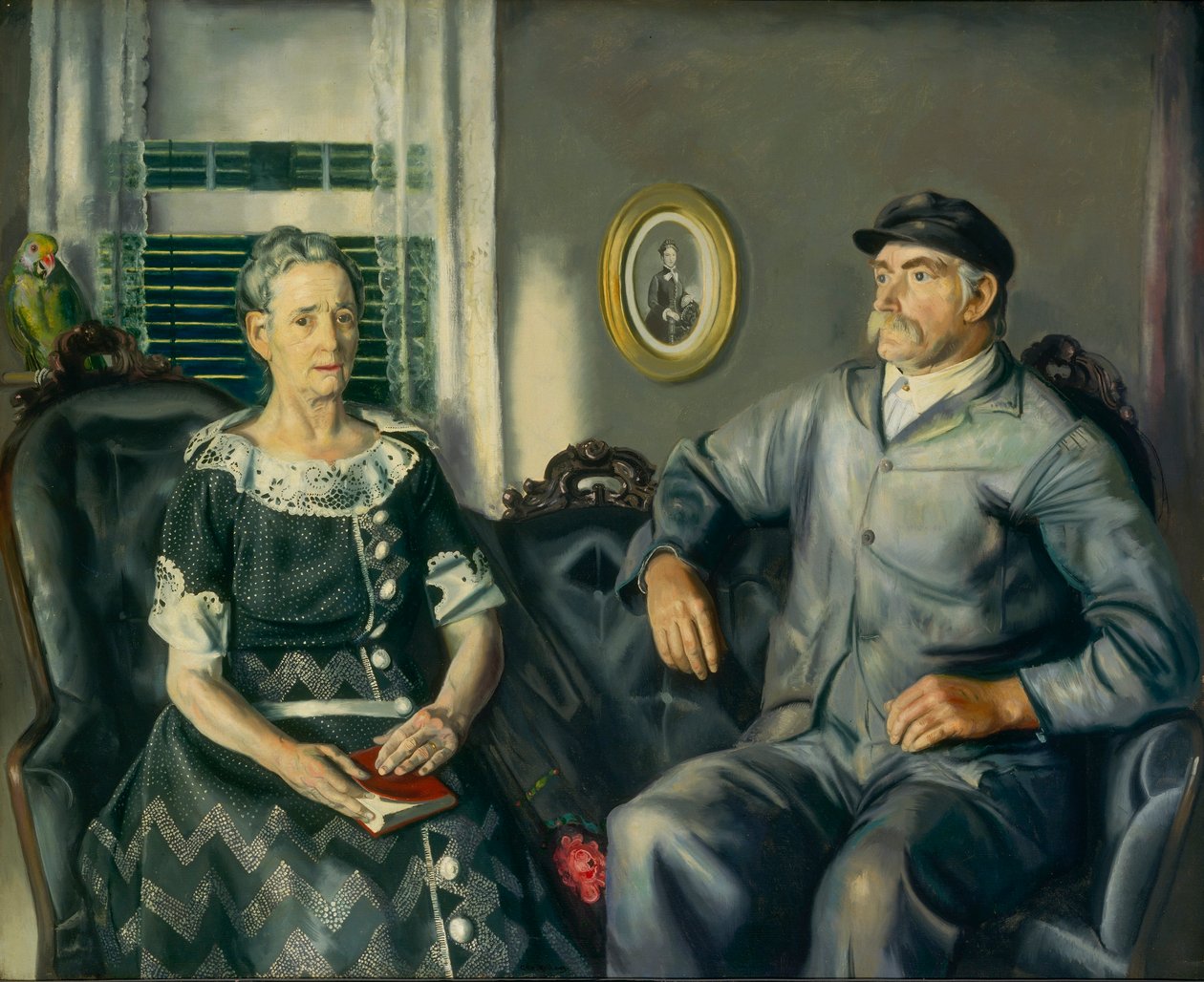 De heer en mevrouw Phillip Wase door George Bellows