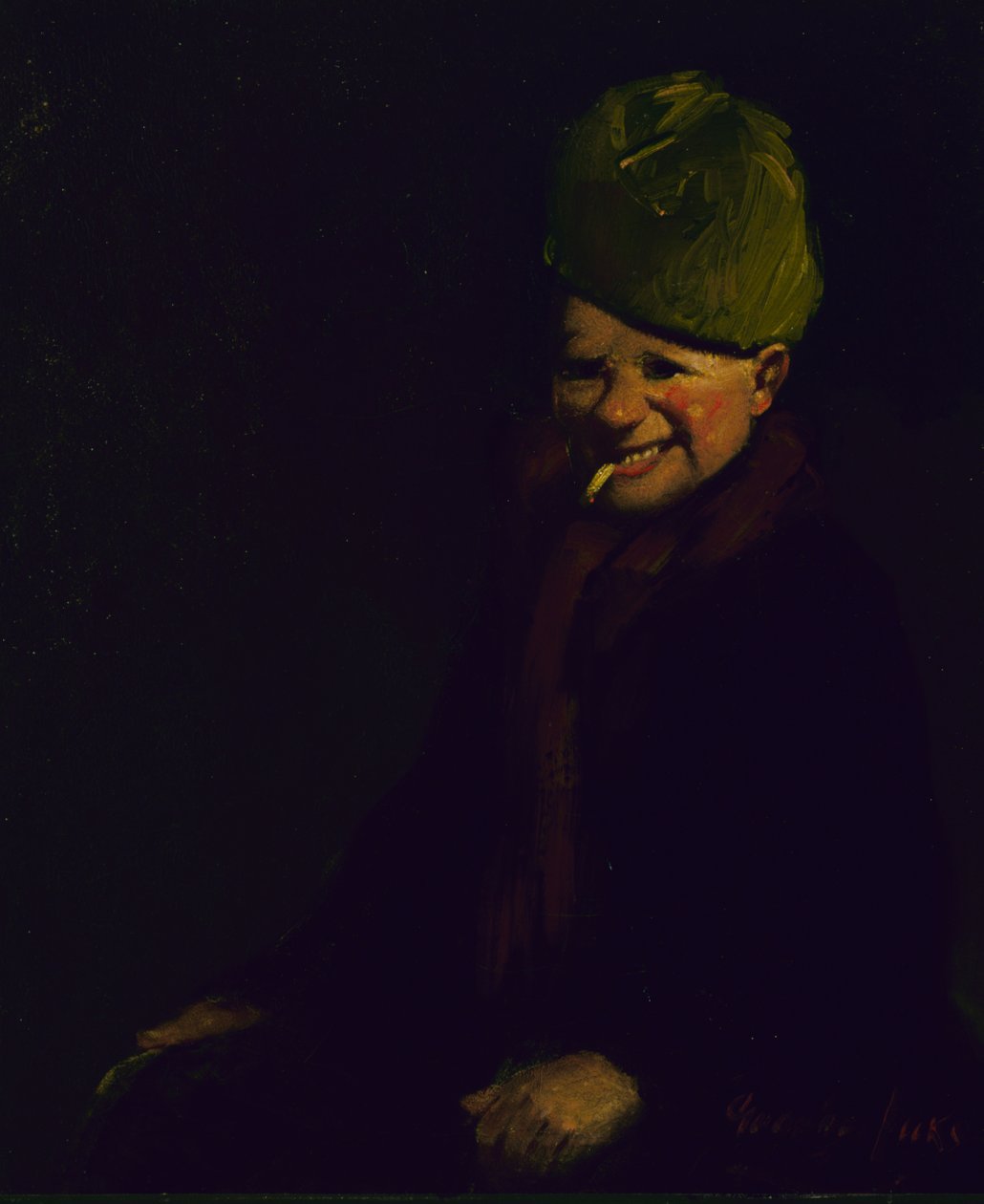 Nieuwjaars Schutter, 1917 door George Benjamin Luks