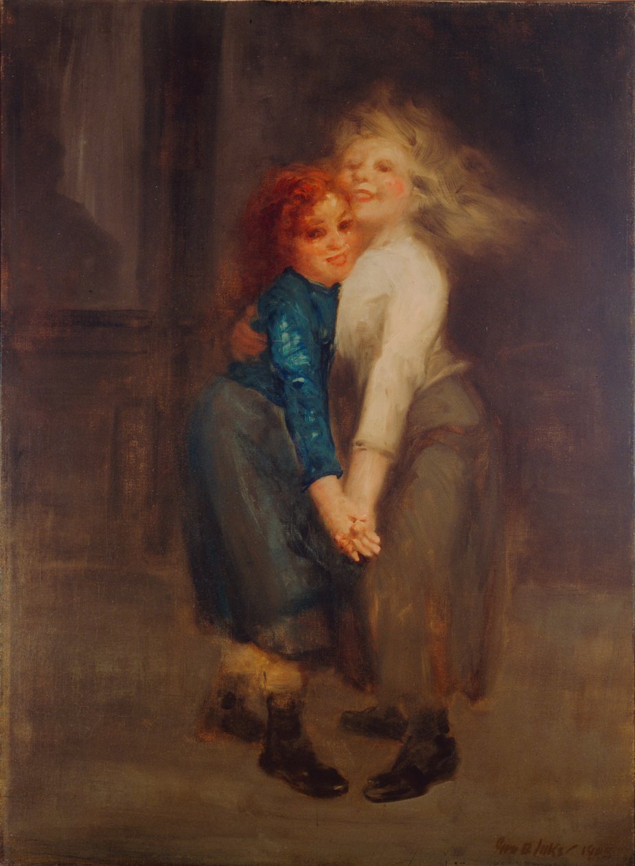 De Spelers door George Benjamin Luks