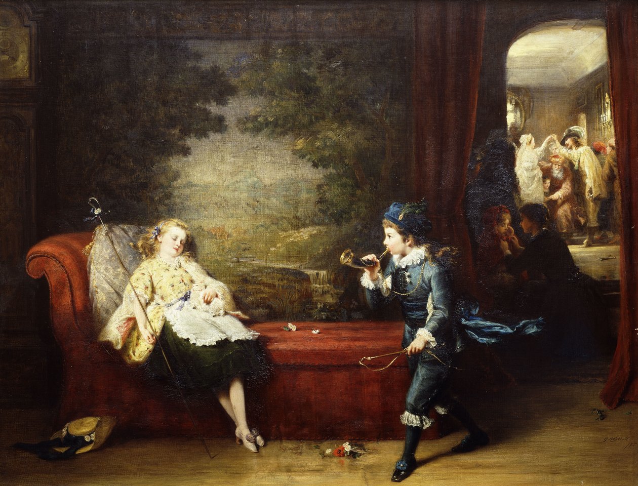 Klein Bo Peep door George Bernard O