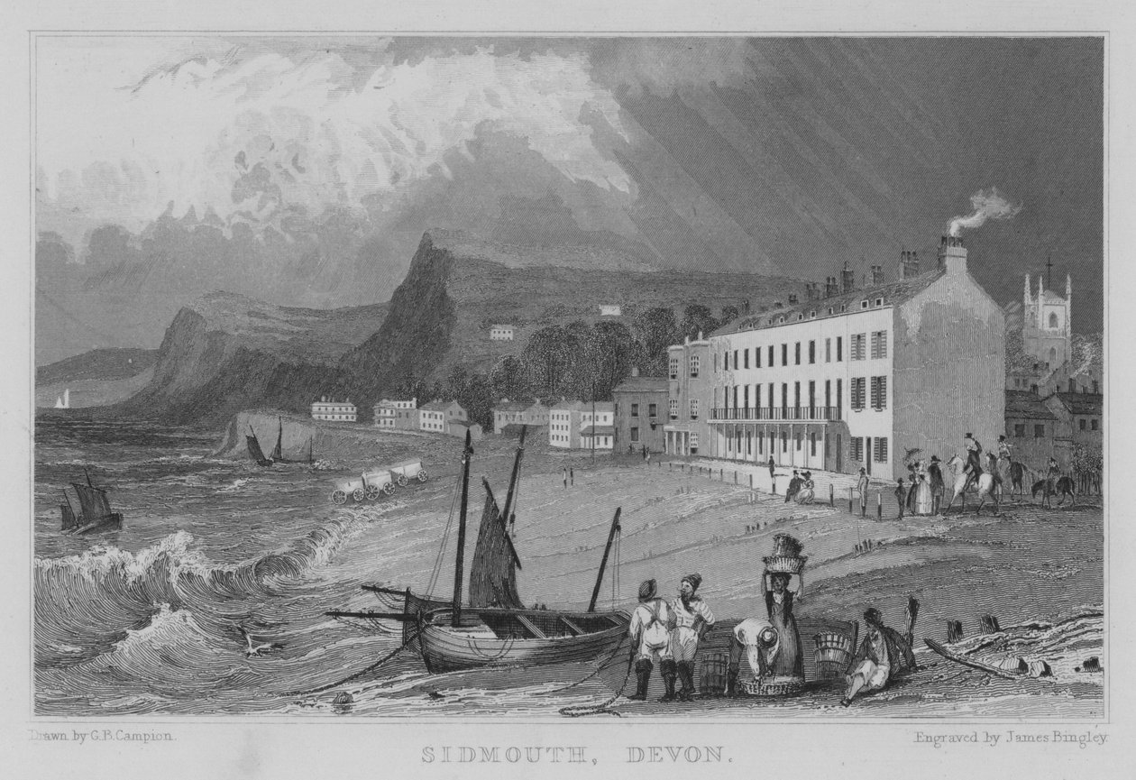 Sidmouth, Devon door George Bryant Campion