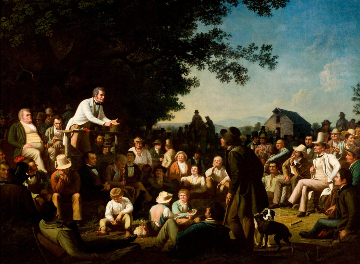 Stomp Spreken door George Caleb Bingham