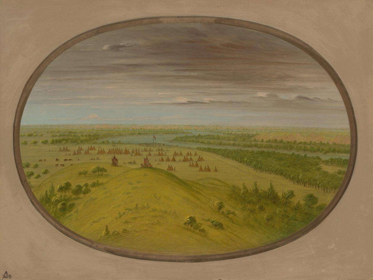 Fort Union, 1861-1869 door George Catlin
