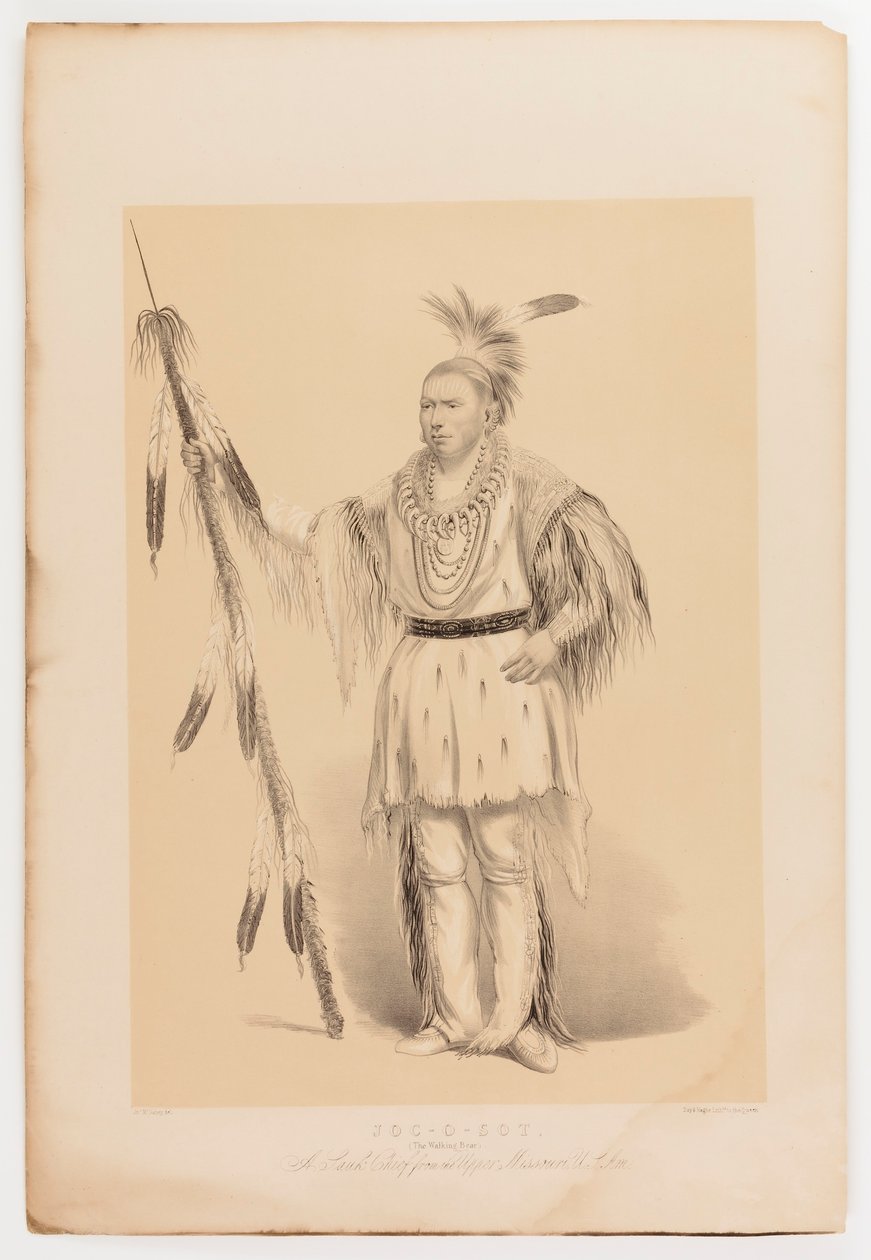 Joc-o-sot, de wandelende beer door George Catlin