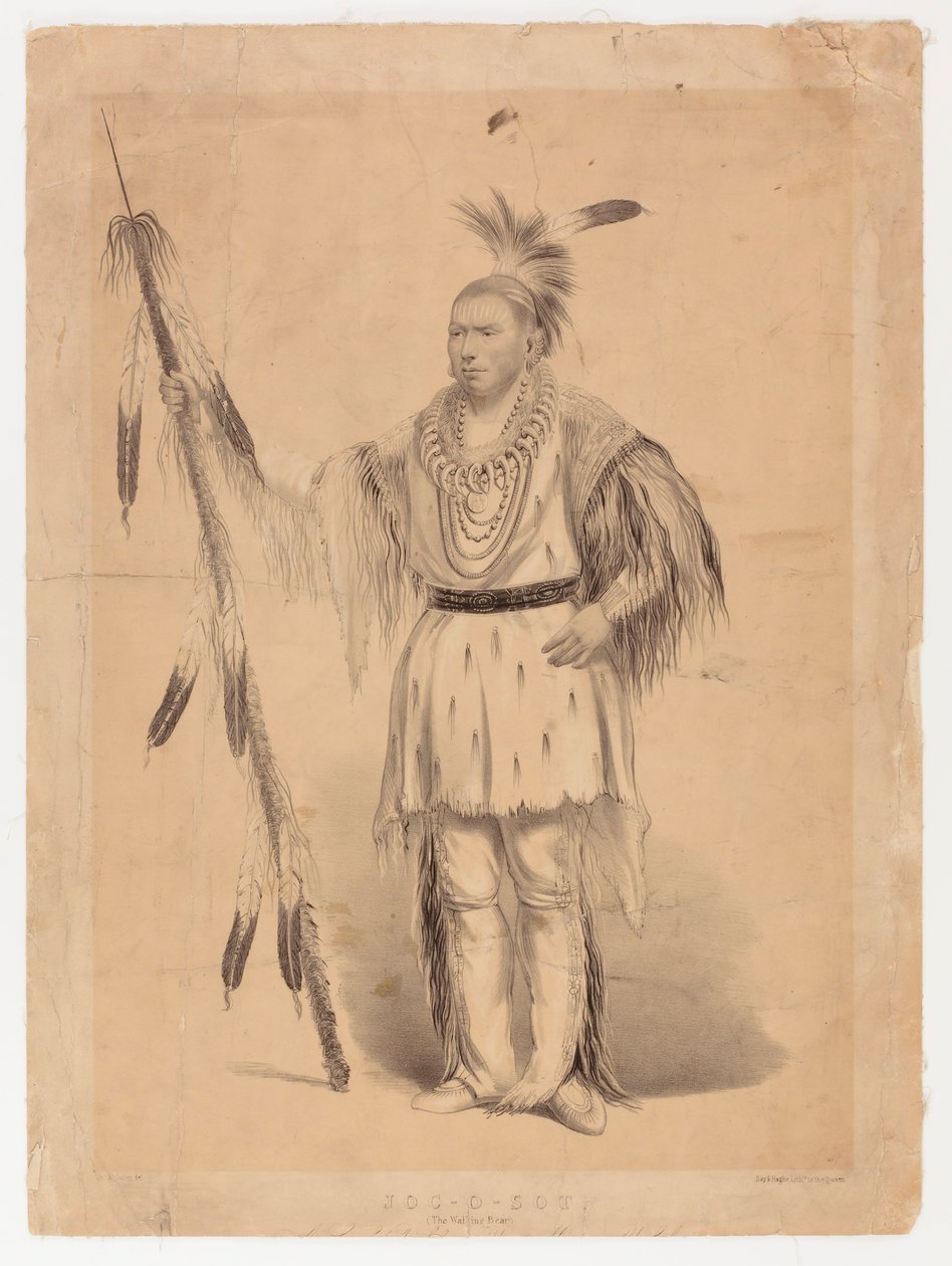 Joc-o-sot, de wandelende beer door George Catlin
